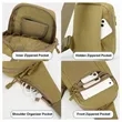 Outdoor Tactical Crossbody Sling Pack | https://www.bestnamebadges.com