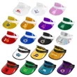 Promotional Plastic Sun Visor Cap | https://www.bestnamebadges.com