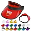 Promotional Plastic Sun Visor Cap | https://www.bestnamebadges.com