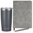TiTUS® 20 oz Tumbler, Executive Notebook & Pen Gift Set | https://www.bestnamebadges.com