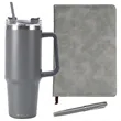 TiTUS® 30 oz Travel Mug, Executive Notebook & Pen Gift Set | https://www.bestnamebadges.com