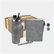 TiTUS® 30 oz Travel Mug, Executive Notebook & Pen Gift Set | https://www.bestnamebadges.com