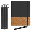 TiTUS® 25 oz Water Bottle, Mulch Notebook & Pen Gift Set | https://www.bestnamebadges.com