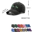 Washed Plain Baseball Cap | https://www.bestnamebadges.com