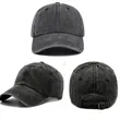 Washed Plain Baseball Cap | https://www.bestnamebadges.com