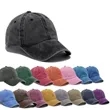 Washed Plain Baseball Cap | https://www.bestnamebadges.com