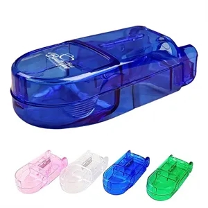 Cutter Splitter w/ Dispenser for Cutting Pills in Half