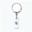 Office Retractable Nurse ID Badge Reel Holder with Belt Clip | https://www.bestnamebadges.com
