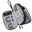 Travel Cable Organizer Pouch Carrying Kit Electronics | https://www.bestnamebadges.com