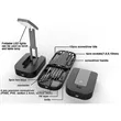 Compact Tool Kit with Foldable LED Work Lamp | https://www.bestnamebadges.com