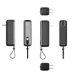Digital Display Fast-Charging Power Bank with AC Plug | https://www.bestnamebadges.com