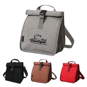 Foldable Lunch Bag with Insulated Aluminum Foil Lining