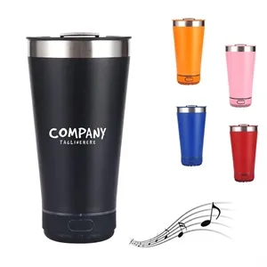 Stainless Steel Bluetooth Speaker Vacuum Insulated Travel Mu