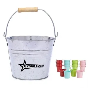 Mini Creative Metal  Fun Beer Cups Drinking Buckets