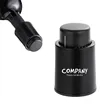 Press-Type Vacuum Wine Stopper with Integrated Pump | https://www.bestnamebadges.com