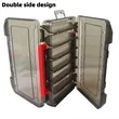 Plastic Lure Double Sides Tackle Box | https://www.bestnamebadges.com