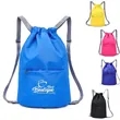 Drawstring Lightweight Sports Travel Backpack Large Capacity | https://www.bestnamebadges.com