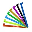 Disposable Adjustable L Shaped PVC Wristbands | https://www.bestnamebadges.com