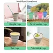 Collapsible Silicone Cup | https://www.bestnamebadges.com