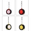 Tire Design Mini Steel Tape Measure Keychain | https://www.bestnamebadges.com