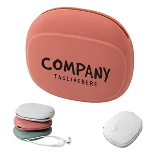 Silicone Storage Pouch for Cables Earbuds Small Accessories