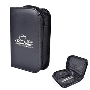 PU Leather Blood Glucose Meter Portable Travel Storage Case