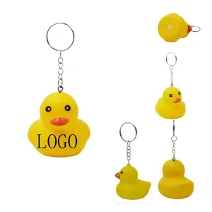 Yellow Duck Sound Keychain