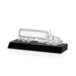 Crystal Oil Tanker on Base - Black | https://www.bestnamebadges.com