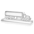 Crystal Oil Tanker on Base - Clear | https://www.bestnamebadges.com