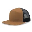 7 panel Hybrid trucker cap | https://www.bestnamebadges.com