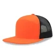 7 panel Hybrid trucker cap | https://www.bestnamebadges.com