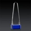 Geneva 3D Award on Base - Blue | https://www.bestnamebadges.com