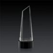 Akron Tower 3D Award on Base - Black | https://www.bestnamebadges.com