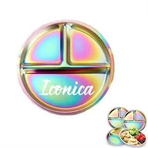 Stainless Steel Kids Plates