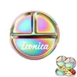 Stainless Steel Kids Plates | https://www.bestnamebadges.com