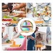 Stainless Steel Kids Plates | https://www.bestnamebadges.com