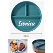 Wheat straw divided plate | https://www.bestnamebadges.com