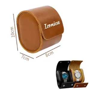 Elegant Leather Watch Case