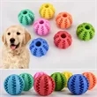 Natural Rubber Pet Toy Teething Ball | https://www.bestnamebadges.com