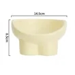 Ceramic Neck Protection High-legged Pet Bowl | https://www.bestnamebadges.com