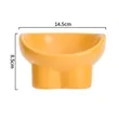 Ceramic Neck Protection High-legged Pet Bowl | https://www.bestnamebadges.com