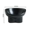 Ceramic Neck Protection High-legged Pet Bowl | https://www.bestnamebadges.com