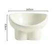 Ceramic Neck Protection High-legged Pet Bowl | https://www.bestnamebadges.com