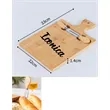 Bamboo cutting board | https://www.bestnamebadges.com