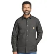 Carhartt® Rugged Flex® Fleece-Lined Shirt Jac | https://www.bestnamebadges.com