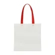 Custom Sublimated Non Woven Shopping Tote Bag | https://www.bestnamebadges.com