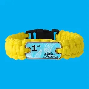 Custom Paracord Survival Bracelets | https://www.bestnamebadges.com