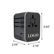 Multi-country Universal Smart Socket World Travel Adapter | https://www.bestnamebadges.com