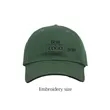 Classic Solid Custom Hat | https://www.bestnamebadges.com