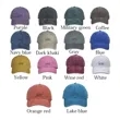 Bespoke Faded Vintage Hat | https://www.bestnamebadges.com
